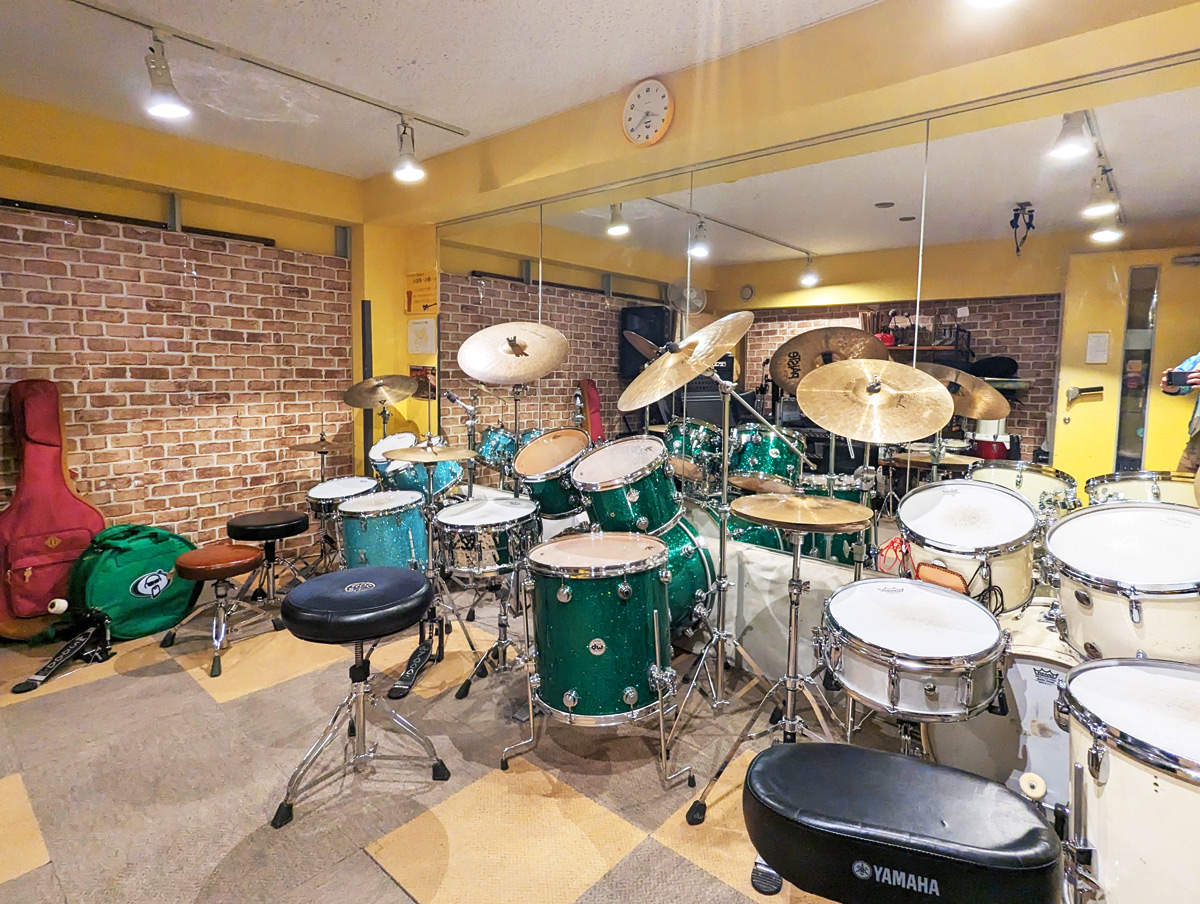 京王井の頭線・富士見ヶ丘の音楽スタジオ バンド練習・楽器練習 │ DRUMS PROSHOP GATEWAY ドラムスプロショップ ゲイトウエイ ｜  GATEWAYの音楽スタジオ